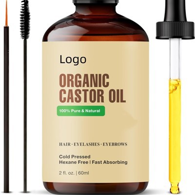 बालों के लिए जैविक अरंडी का तेल